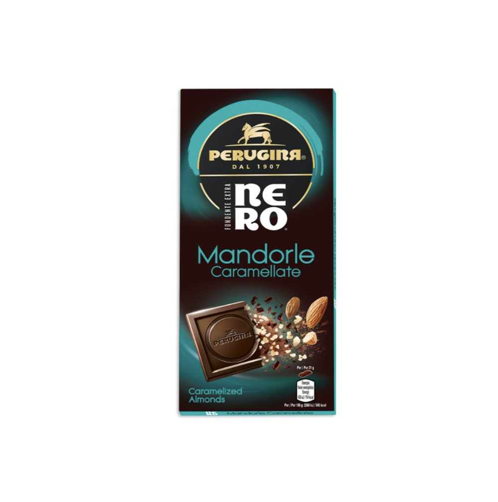 Chocolate Negro Con Almendras Caramelizadas 